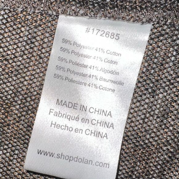 Anthropologie Dolan Leopard Longline Brown Motif Tweed Jacket, Women’s XS - Picture 7 of 12